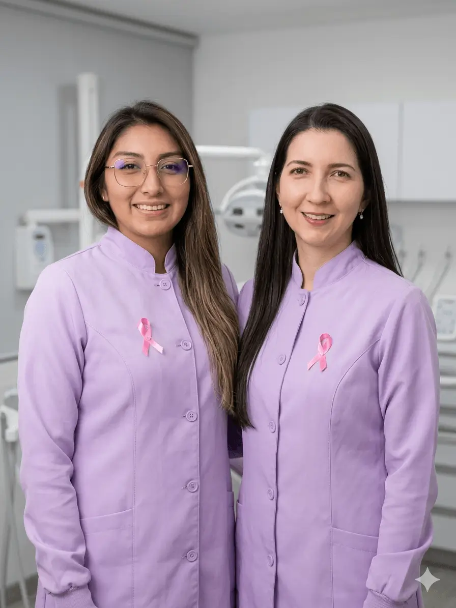 Profesional de salud especializada en odontología oncológica